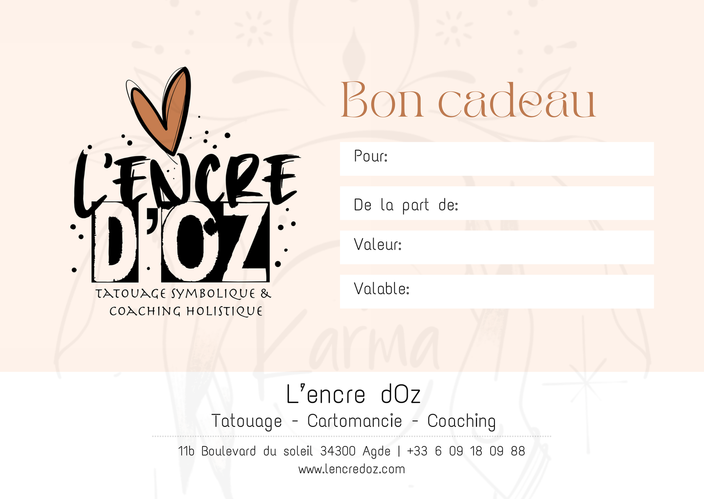 Chèque cadeau 100