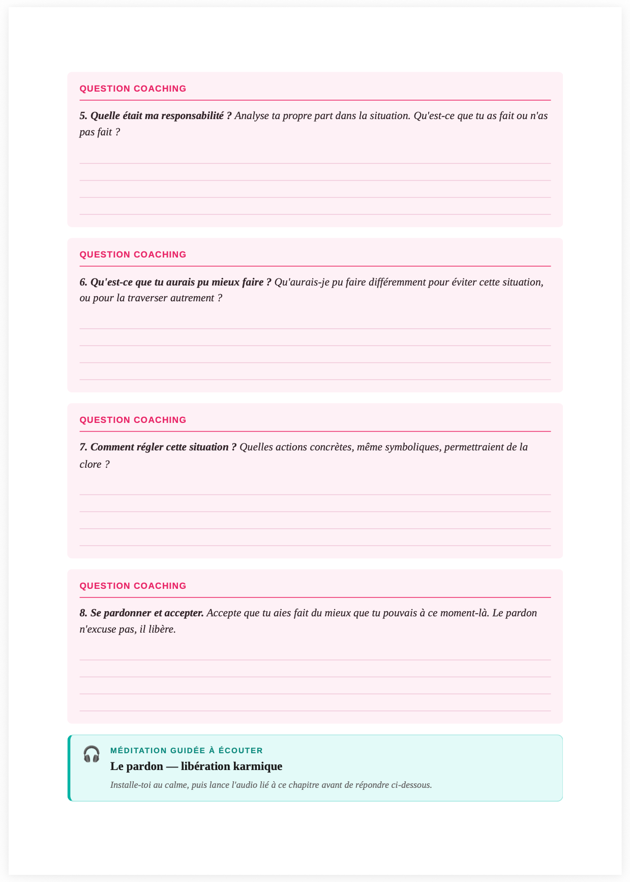 Guide Ozame — Programme de transformation personnelle