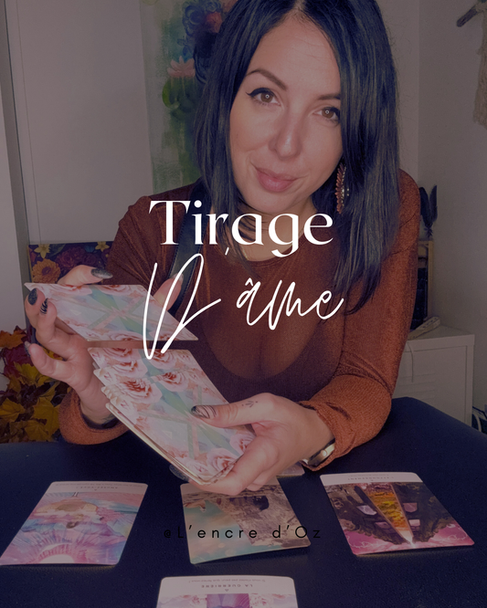 Tirage d'âme oracle — Lecture numérologique personnalisée — L'encre d'Oz Agde