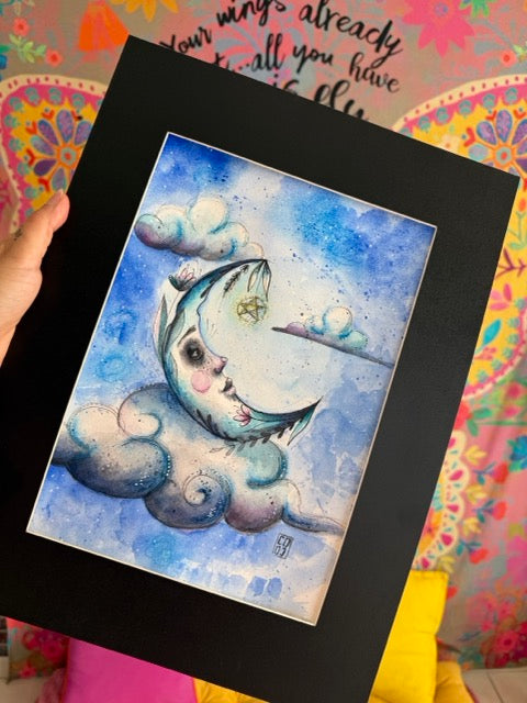 Aquarelle Luna
