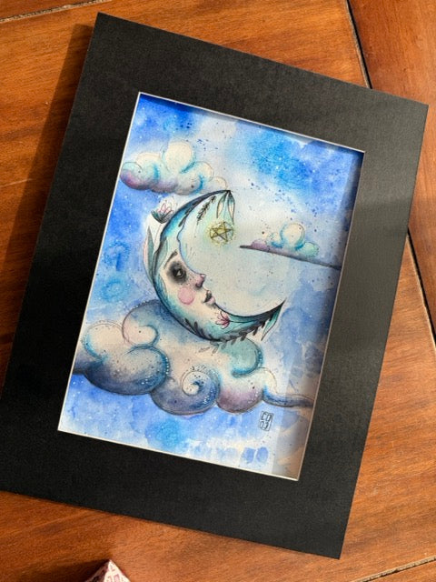 Aquarelle Luna