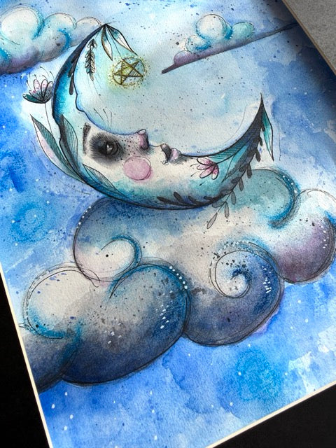 Aquarelle Luna