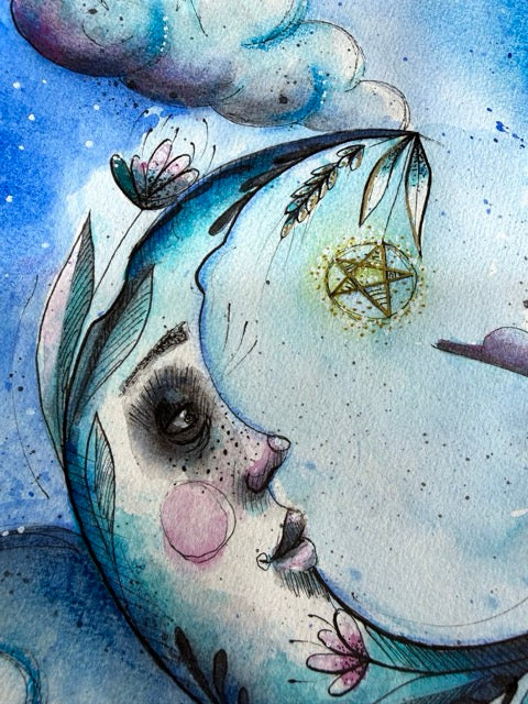 Aquarelle Luna