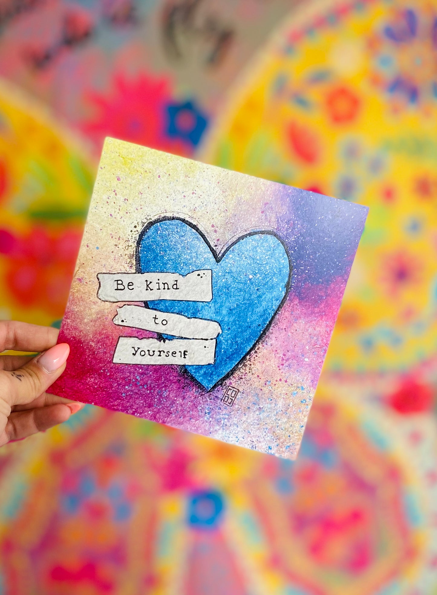 Carte postale be kind